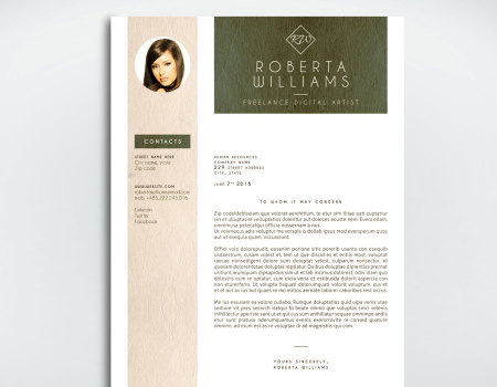 Professional Resume CV Indesign Template